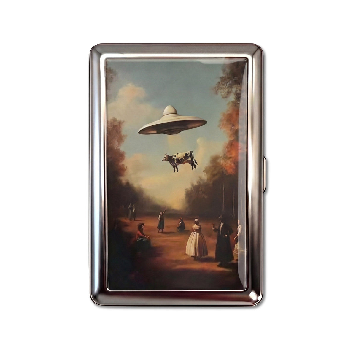 Porte-cartes ANTID0TE Bovine Abduction — grand format
