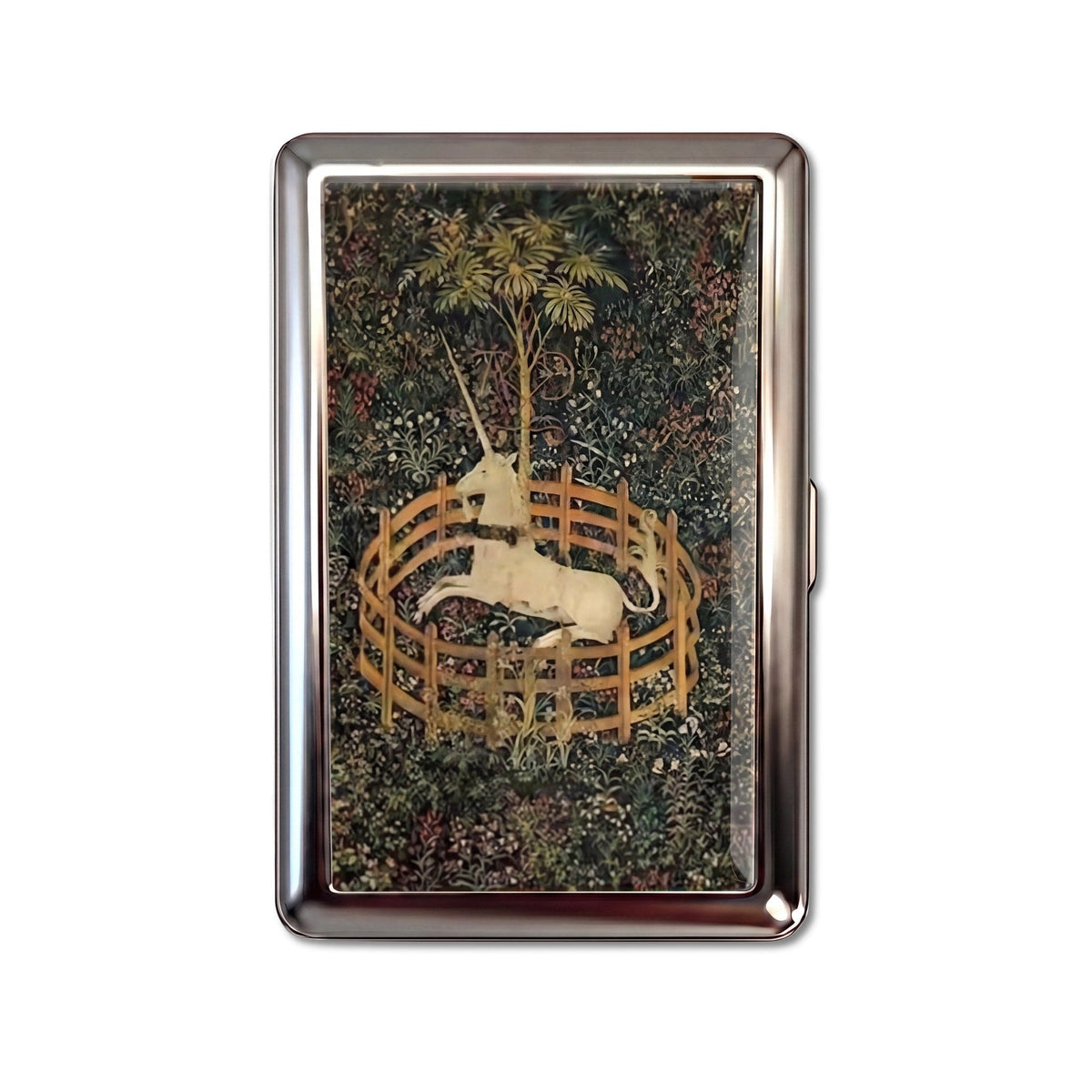 Porte-cartes ANTID0TE Caged Unicorn — vue du modèle