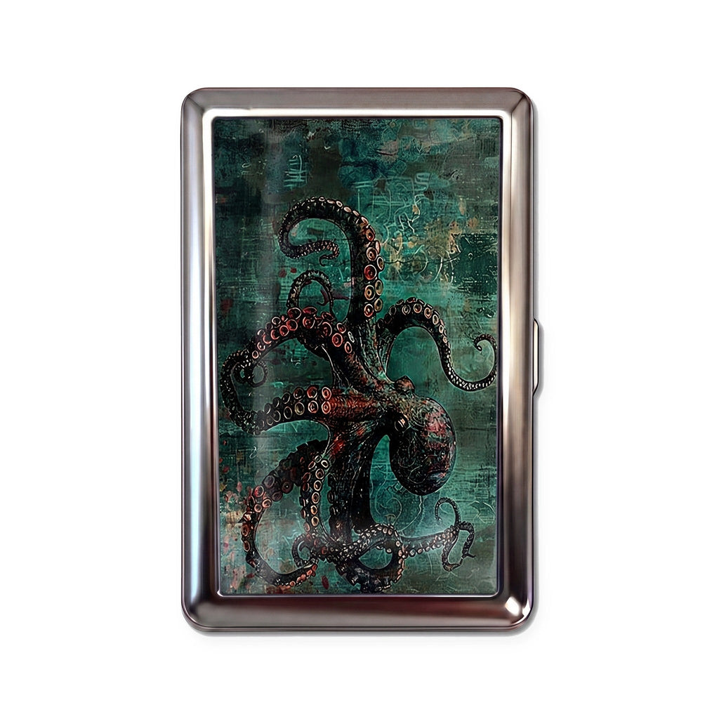 Porte-cartes ANTID0TE Kraken — vue du modèle