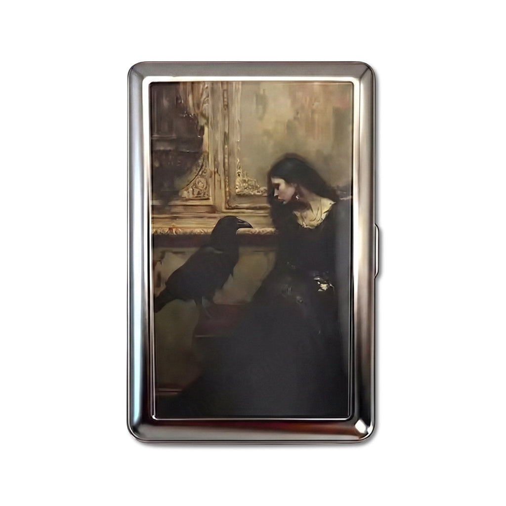 Porte-cartes ANTID0TE Nevermore — vue du modèle