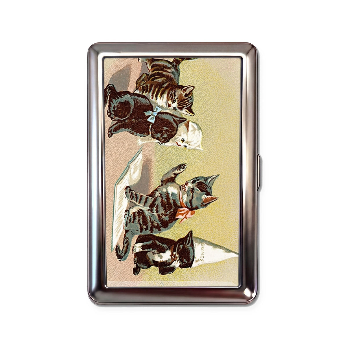 Porte-cartes ANTID0TE Parlor Kittens — vue du modèle