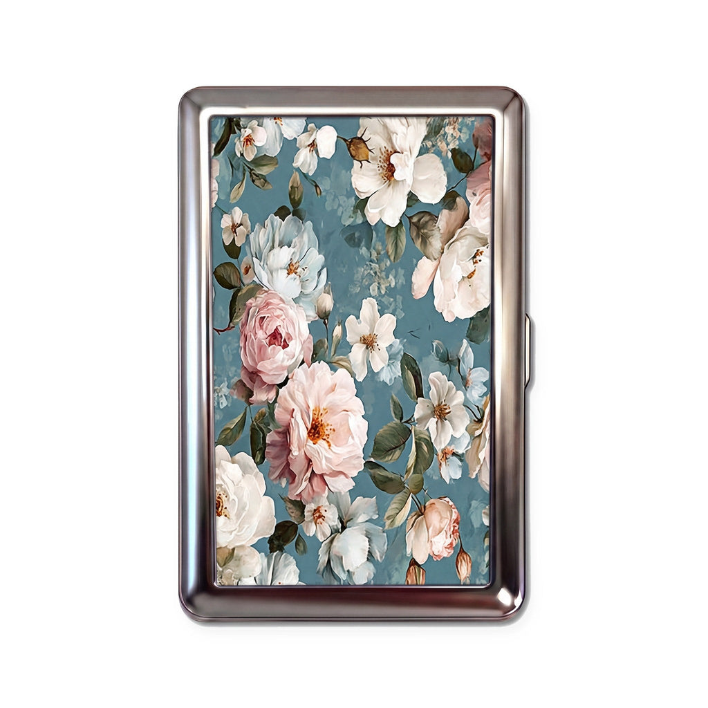 Porte-cartes ANTID0TE Porcelain Bloom — vue du modèle