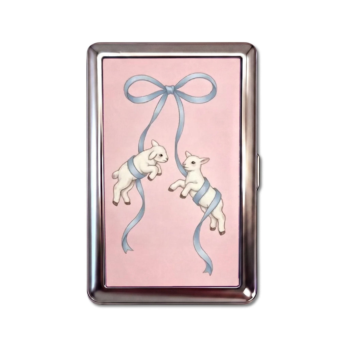 Porte-cartes ANTID0TE Ribbon Lambs — grand format