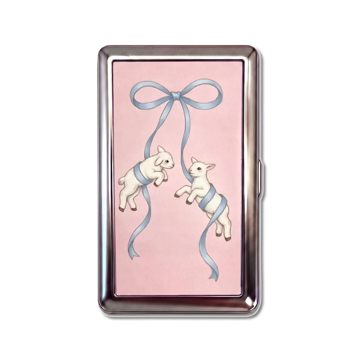 Porte-cartes ANTID0TE Ribbon Lambs — format standard