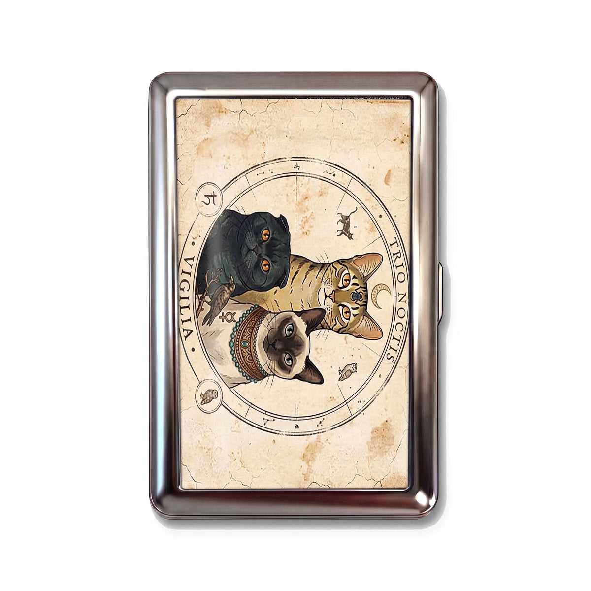 Porte-cartes ANTID0TE Trio Noctis — vue du modèle