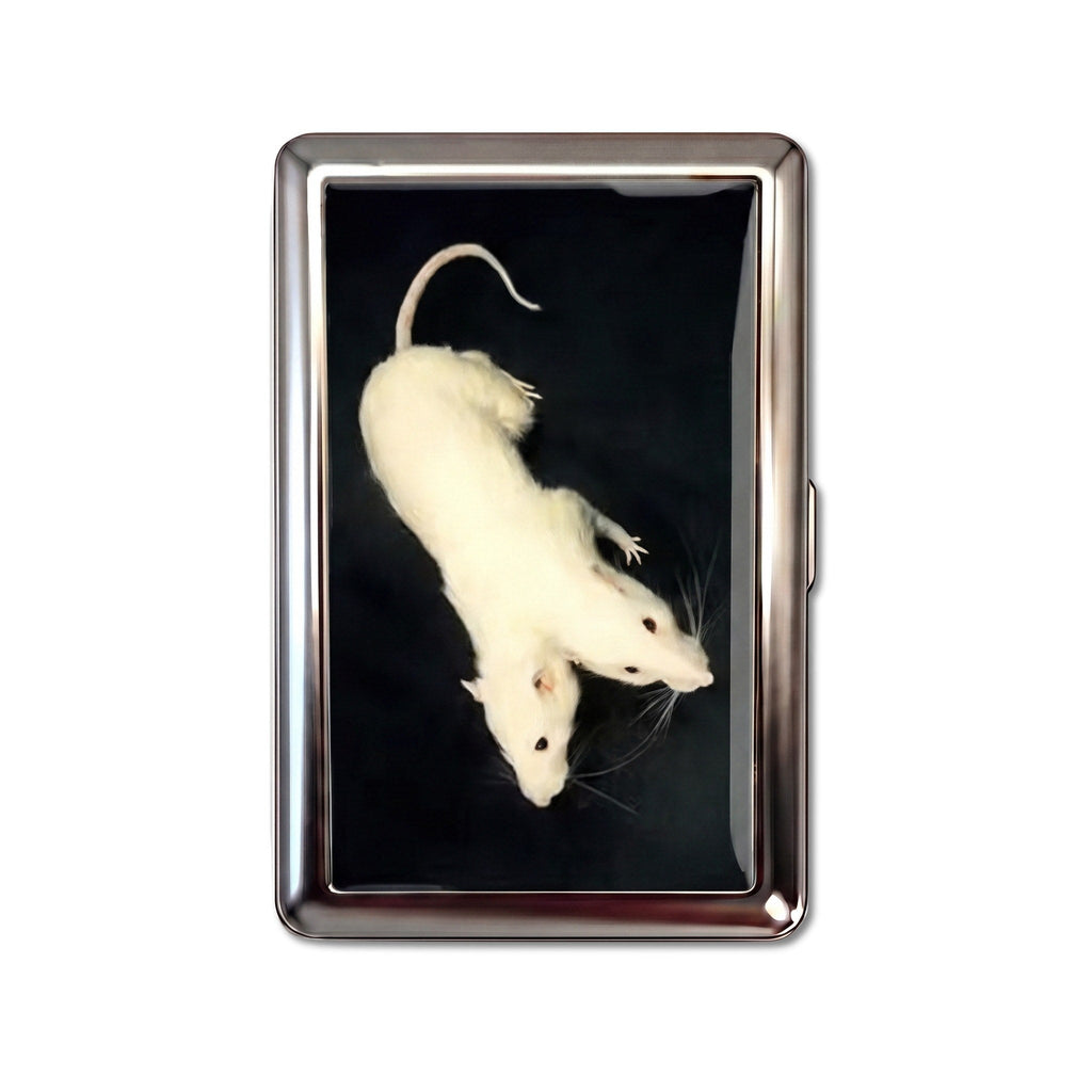 Porte-cartes ANTID0TE Twin Rats — vue du modèle